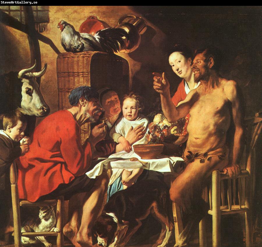 JORDAENS, Jacob Christ Driving the Merchants from the Temple zg